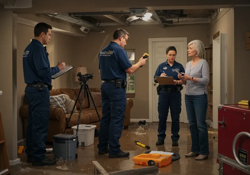 Water Damage Assessment and Insurance Documentation process in Kellyville, OK