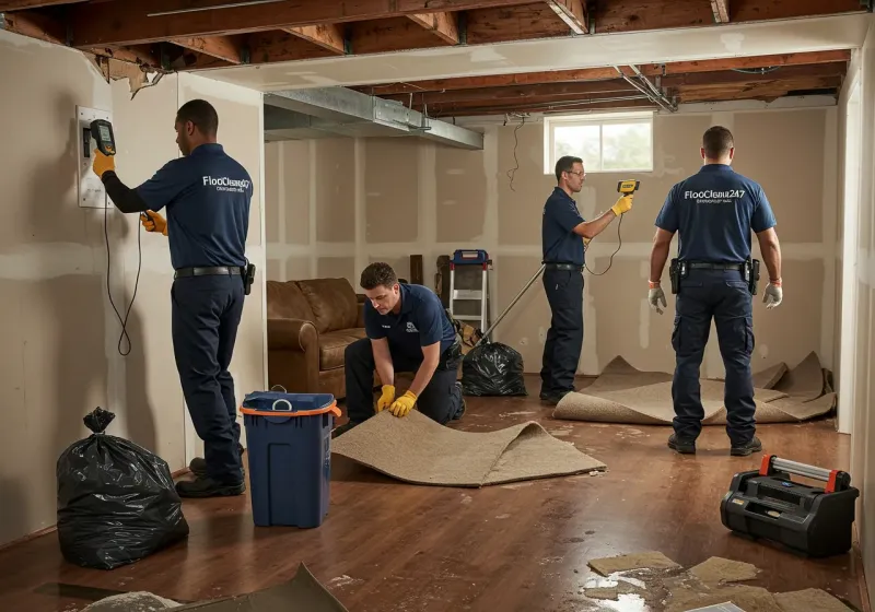Flood DamageMaterial Assessment and Debris Removal process in Kellyville, OK