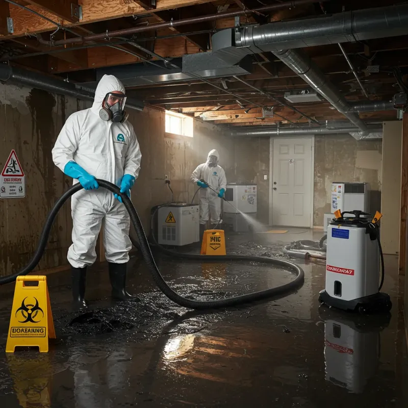 Sewage Backup Cleanup Service in Kellyville, OK